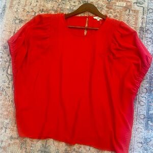 Entro NWOT Elegant Red Women's Top
